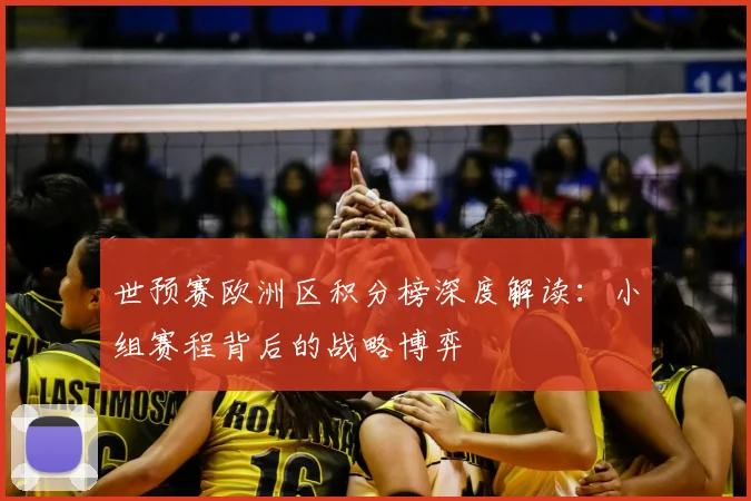 世预赛欧洲区积分榜深度解读：小组赛程背后的战略博弈