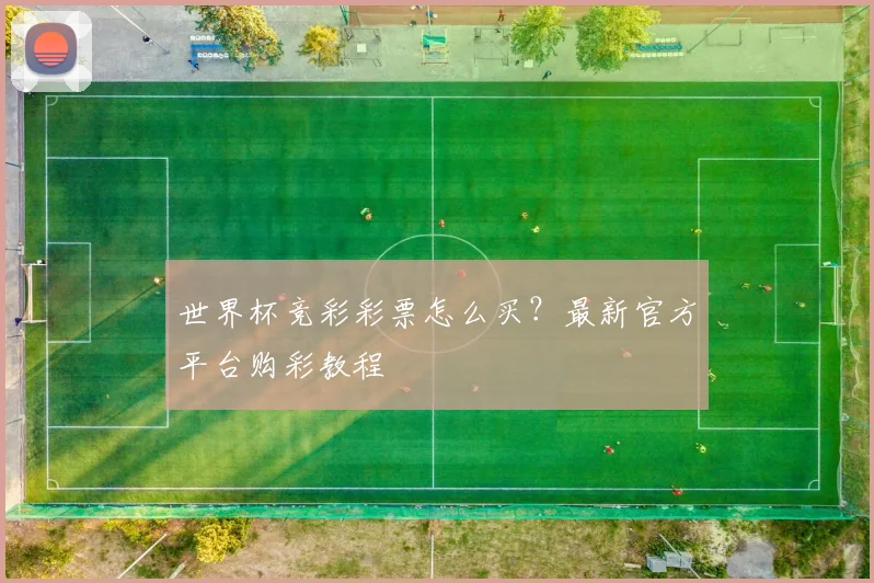 世界杯竞彩彩票怎么买？最新官方平台购彩教程